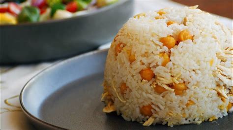 Turkish Chicken Chickpeas Rice Pilaf برنج و مریشک و نۆک بە شێوازی