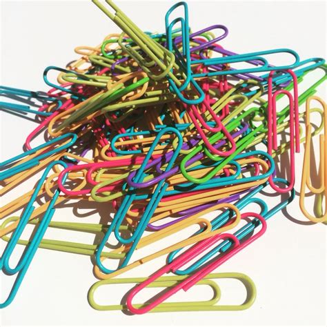 If You Have Paper We Have Clips Neon Paper Clips At Debbielynn