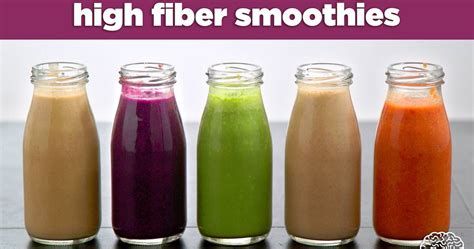 24 Of The Best Ideas For High Fiber Smoothie Recipes Best Round Up