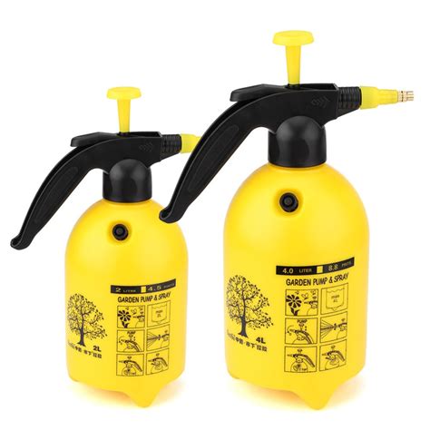 Portable 24l Handheld Water Pressure Garden Sprayer Easy To Trigger