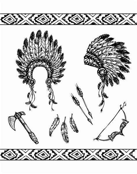 Https://techalive.net/coloring Page/cherokee Indian Coloring Pages