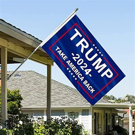 4x6 trump flag 2024 outdoor double sided made in usa heavy duty 3 ply thick ebay