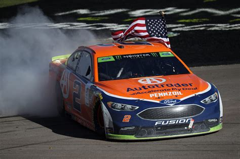 Drivers that earned points in the duel are listed at the bottom of the page. NASCAR Cup Series: Brad Keselowski wins 2018 South Point 400