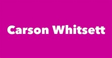 Carson Whitsett - Spouse, Children, Birthday & More