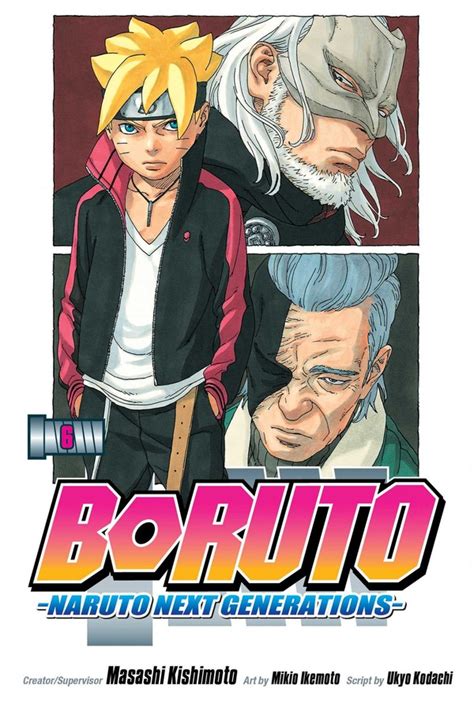 Boruto Manga Volume 6 Cover Rnaruto