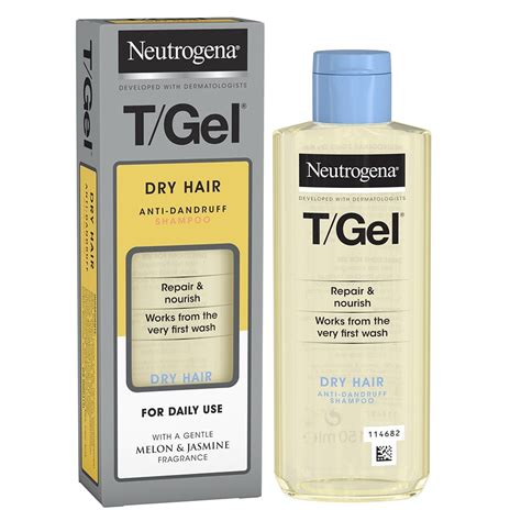 Neutrogena Tgel Anti Dandruff Shampoo For Dry Hair 150ml Justmylook