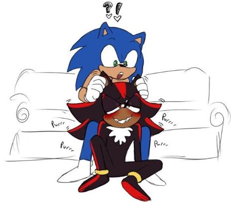 Pin By Angy Gomez On Sonadow Kiss Sonic Sonic And Shadow Sonic Fan