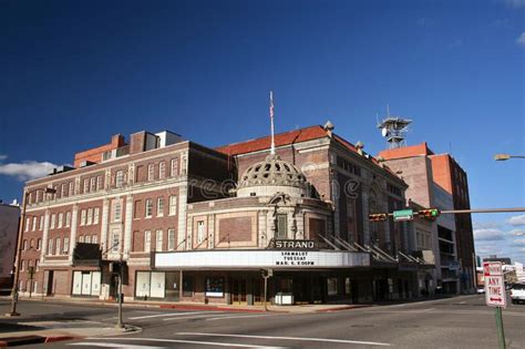 Shreveport Louisiana The Historic Strand Theater Located In Downtown