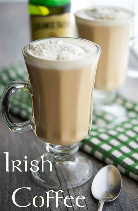How to Make Irish Coffee - Carrie's Experimental Kitchen