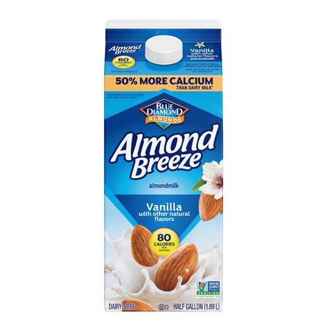 Almond Breeze Vanilla Almondmilk 64 Oz Walmart Com