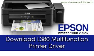 Download driver epson ecotank l3110. Download Epson L380 Printer and Scanner driver