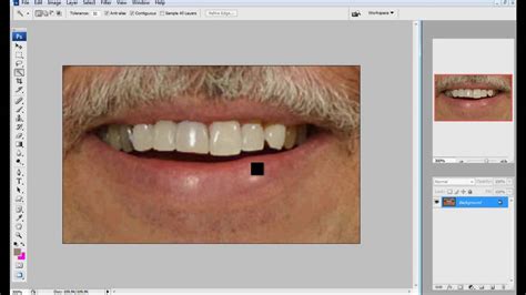 Tutorial Two How To Whiten Teeth Adobe Photoshop Voice