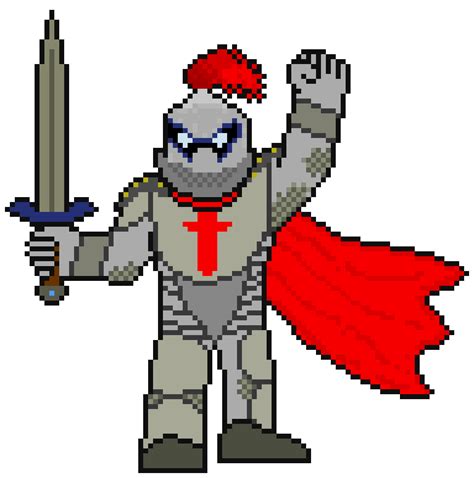 Pixel Knight Set Pixel Art Characters Pixel Art Tutorial Pixel Drawing
