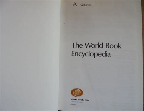 The World Book Encyclopedia 22 Volume Set Millennium Edition
