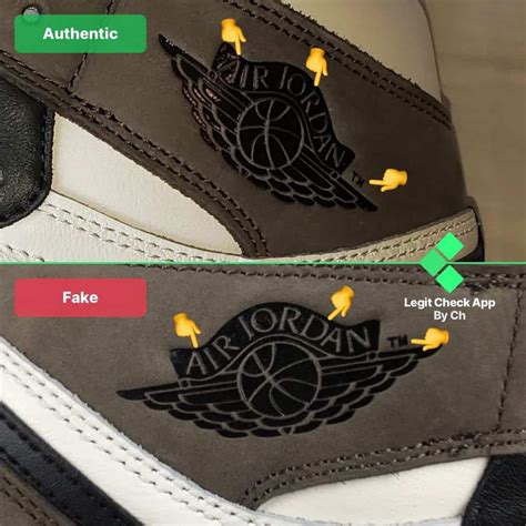 Air Jordan 1 Dark Mocha Real Vs Fake Guide How To Spot Fake Aj1 Dark