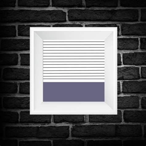 Purple Color Block Print Square Aftcra
