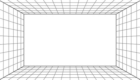 3d Grid Room 素材 Canva可画