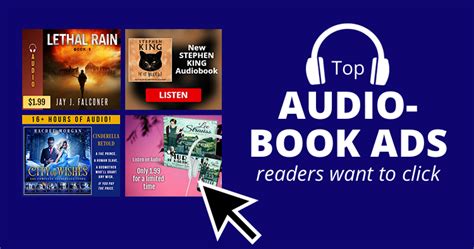 12 Top Audiobook Ads Readers Want To Click