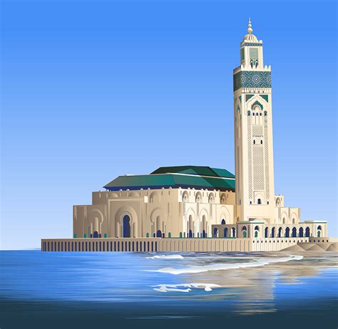 Hassan II Mosque On Behance