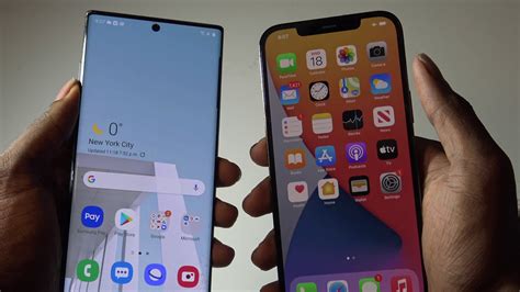 Iphone 12 Pro Max Vs Samsung Galaxy Note 10 Plus Youtube