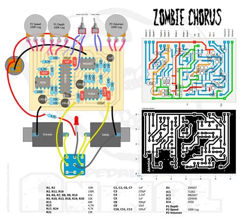 PCB DiY Layouts Julio 2018 Diy Guitar Pedal Diy Guitar Guitar