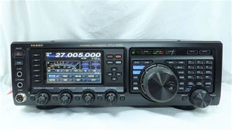 Yaesu Ftdx 1200 All Mode Hf 50mhz 100w Wdc Code Microphone Tested