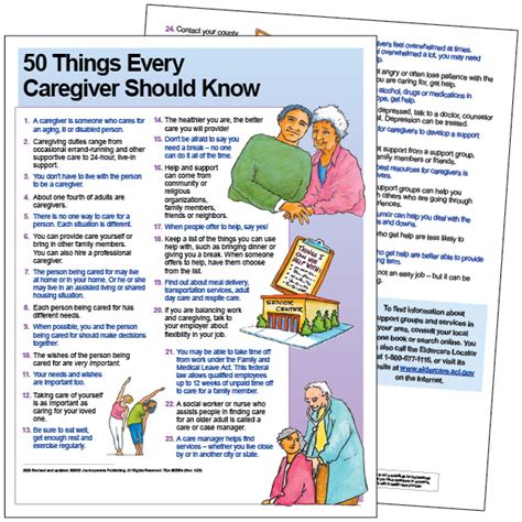 Caregiving Basics Set Of 6 E Pamphlets