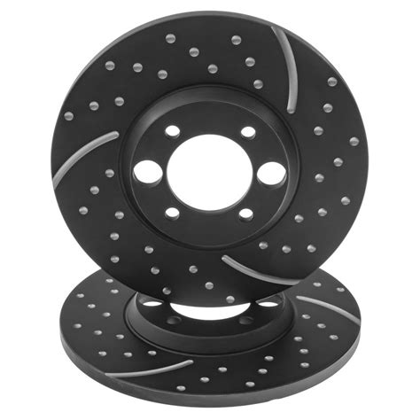 Brake Discs Rear Grooved And Dimpled Solid Disc Ebc