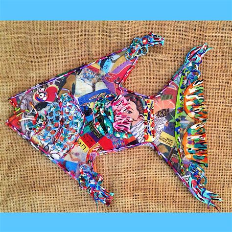An artist tested list of eco friendly art brands, materials and supplies to help the health of your studio and environment. Catch of the day is a colorful fish made completely from ...