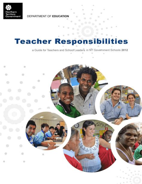 Teacher Responsibilities Guide Northern Territory Government