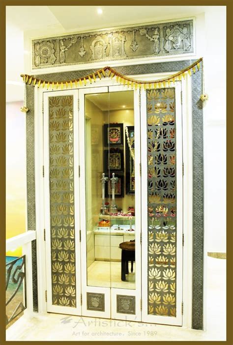 10 Unique Pooja Room Door Designs Artisticks