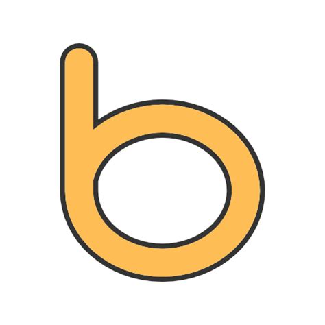 Icône Bing Dans Social Media And Logos I Filled Line