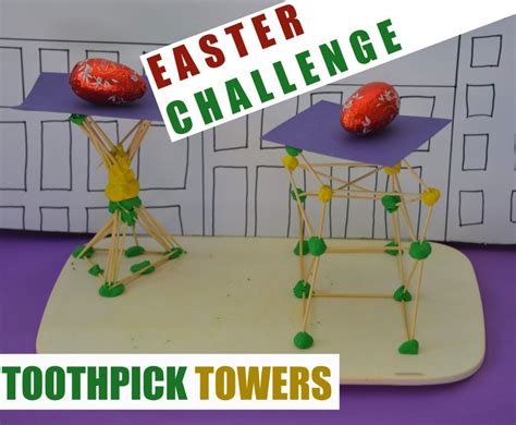 Easter Toothpick Structures - EASTER STEM Challenge | Easter stem challenge, Easter stem, Easter ...