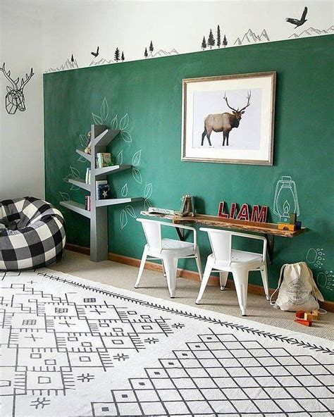 I totally understand why the accent wall was a thing back in the earlier 2000s: Spectacular Kids Room Accent Wall Ideas That They Will Love