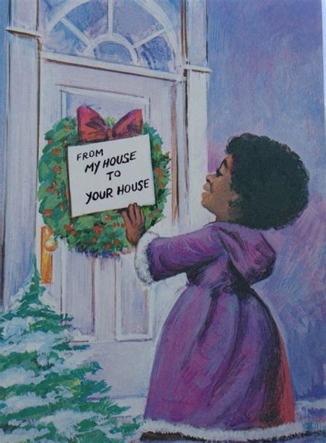 These Festive African American Christmas Greeting Cards From The 1950s