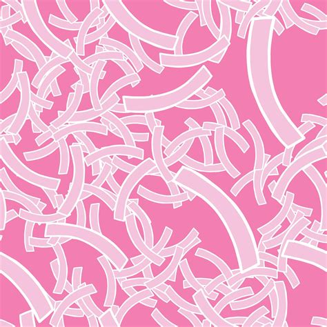 Vector Seamless Texture Background Pattern Hand Drawn Pink White