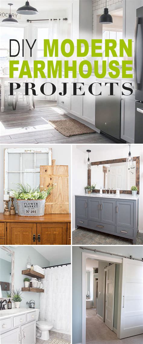 Diy Modern Farmhouse Decor Projects Decorating Your