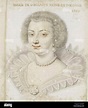 . Englisch: Portrait von Marie Louise Gonzaga de Nevers. Polski ...