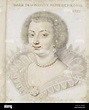 . Englisch: Portrait von Marie Louise Gonzaga de Nevers. Polski ...