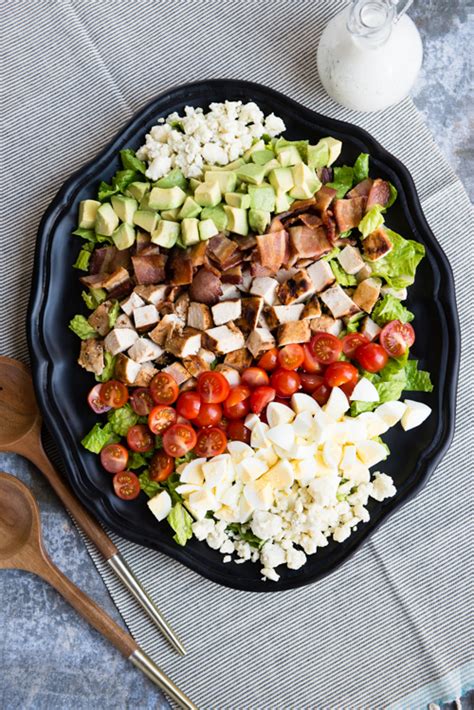 A Recipe For A Grilled Chicken Cobb Salad Setaprint An