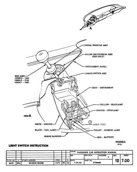 57 Chevy Headlight Relay Wiring Diagram
