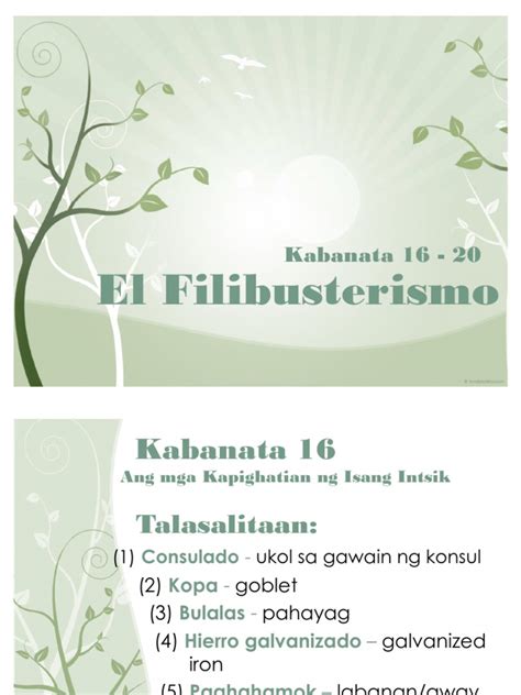 Kabanata 30 El Filibusterismo Philippin News Collections