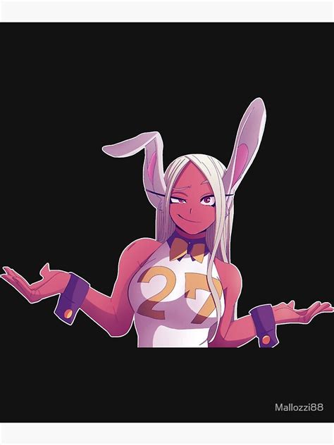 Miruko Mirko Sexy Hentai Anime No Hero My Hero Academia Volume Sticker Photographic Print