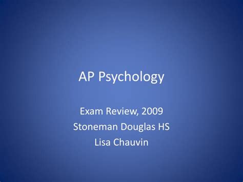 Ppt Ap Psychology Powerpoint Presentation Free Download Id6499596