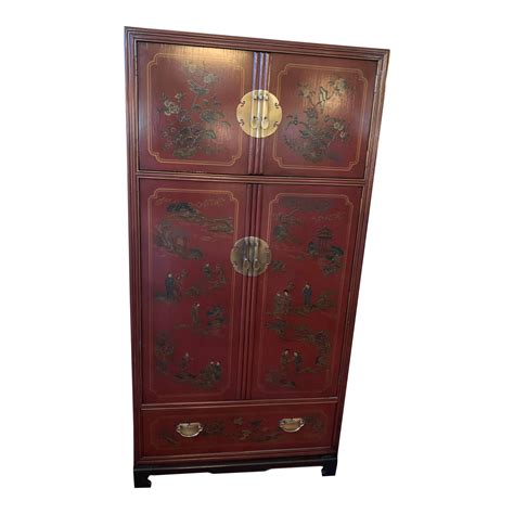 drexel heritage mai ting asian chinoiserie style armoire chairish