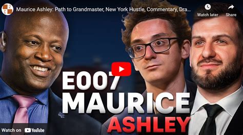 Maurice Ashley On C Squared Podcast The Chess Drum