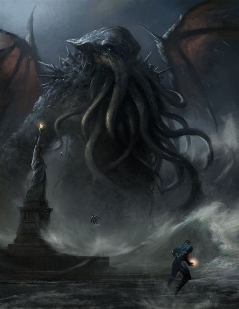 Hp Lovecraft Lovecraft Cthulhu Dark Fantasy Art Fantasy Artwork