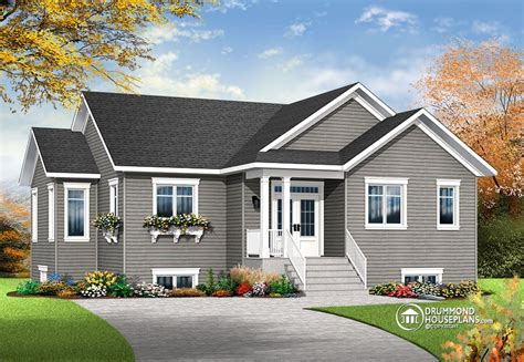 Beautiful 3 Bedroom Bungalow With Open Floor Plan By Drummond House Plans