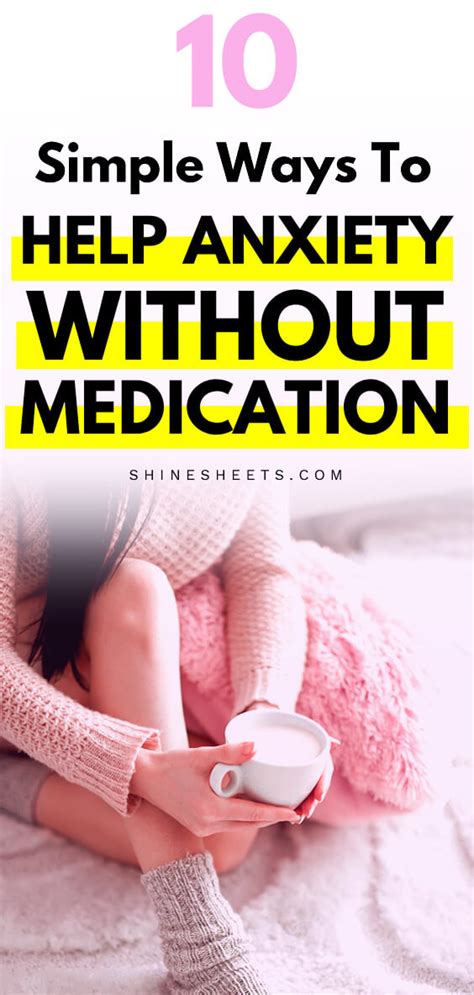 10 Ways To Overcome Anxiety Without Medication