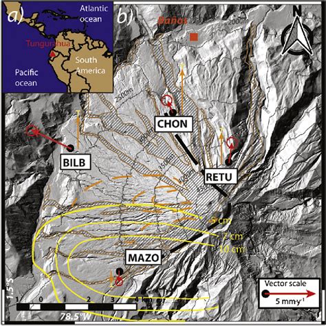 The Location And Geological Setting Of Tungurahua Volcano A The